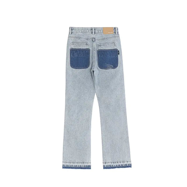 Celestial Blue Cargo Denim