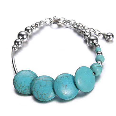 DEJAVU Turquoise Charm Bracelet