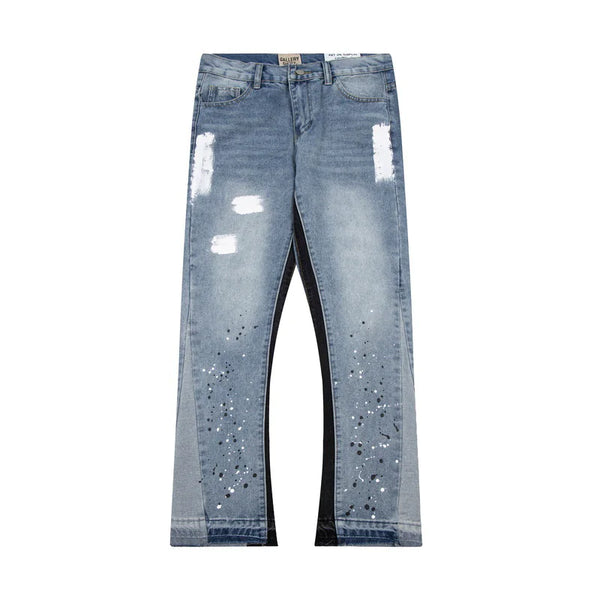 Trendy Washed Denim Jeans