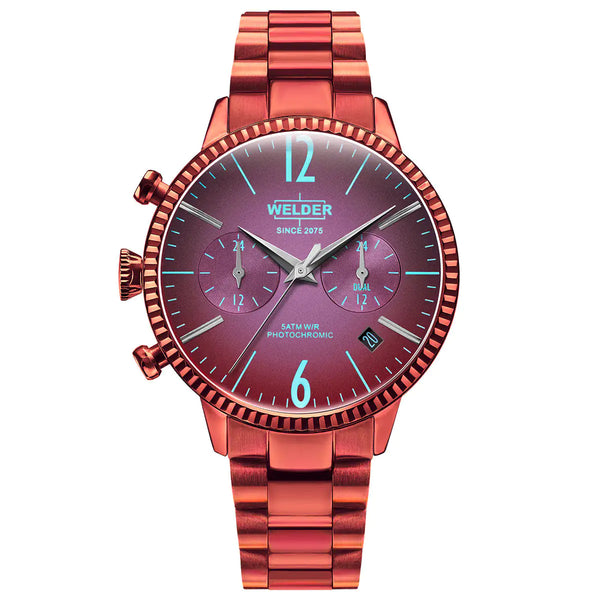 Welder Femme Red 39mm Classic Watch